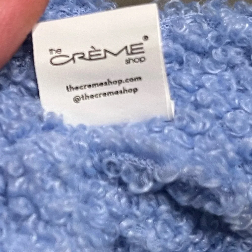 🆕 The Crème Shop x Stitch Plush Spa Headband Disney Lilo & Stitch Blue